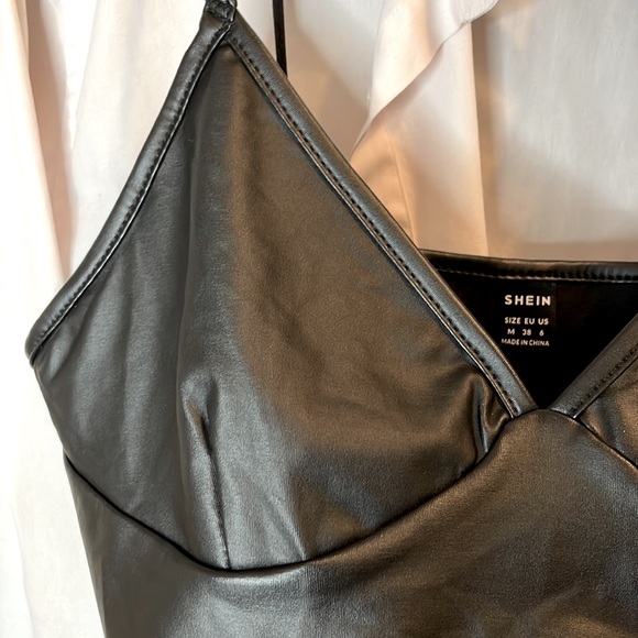 Leatherette bralette - Picture 4 of 8